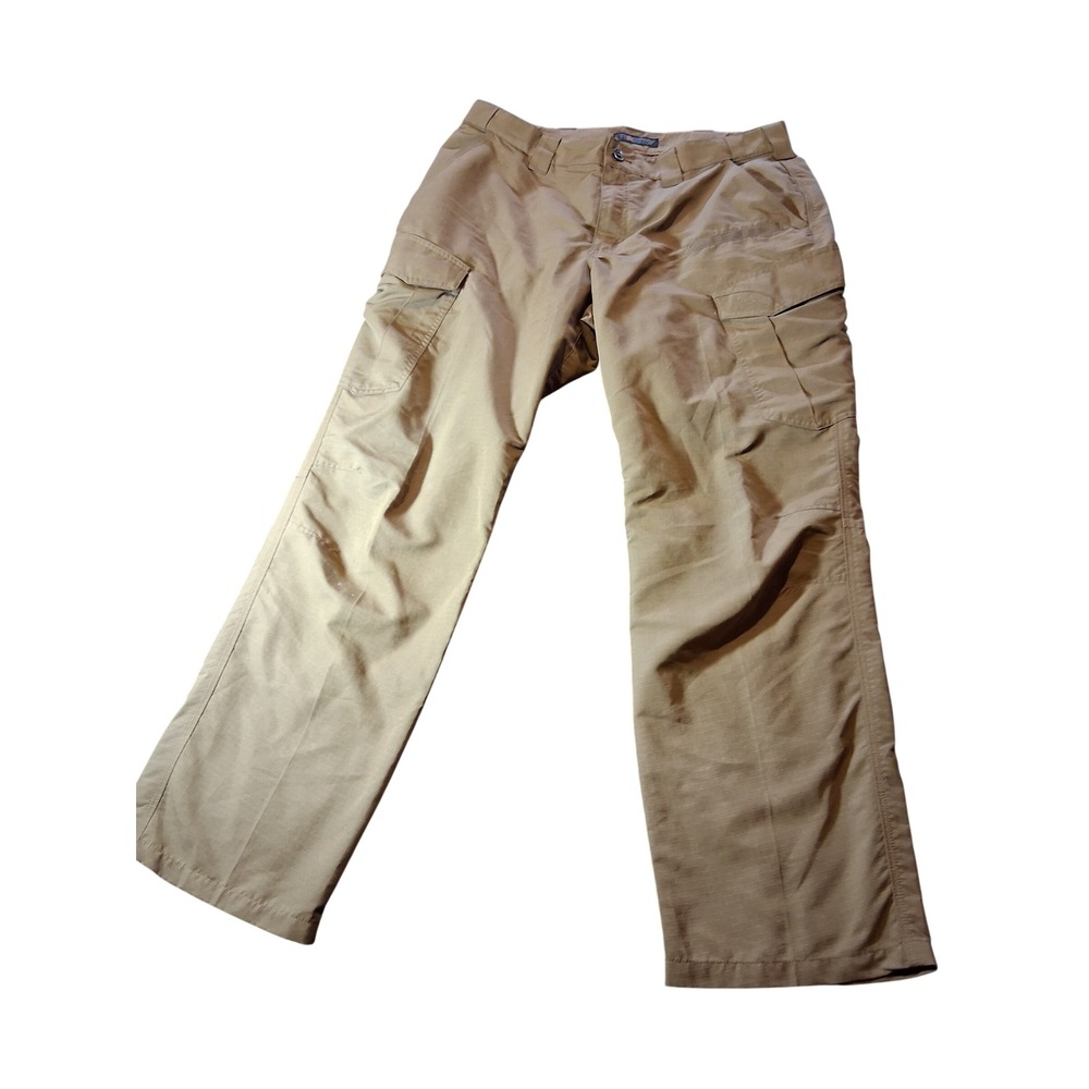 5.11 Tactical Stryke Pants Mens 36x32 Khaki Tan Flex-Tac Ripstop Cargo 74369